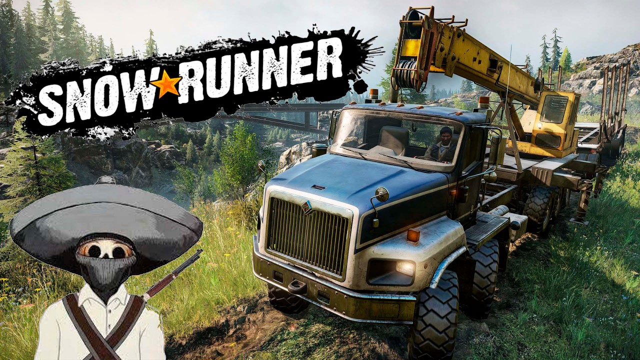 SNOWRUNNER UN CONDUCTOR NUEVO LLENO DE PACIENCIA #dayz   #ETS2  #SNOWRUNNER #ps5 #calaverita_2099