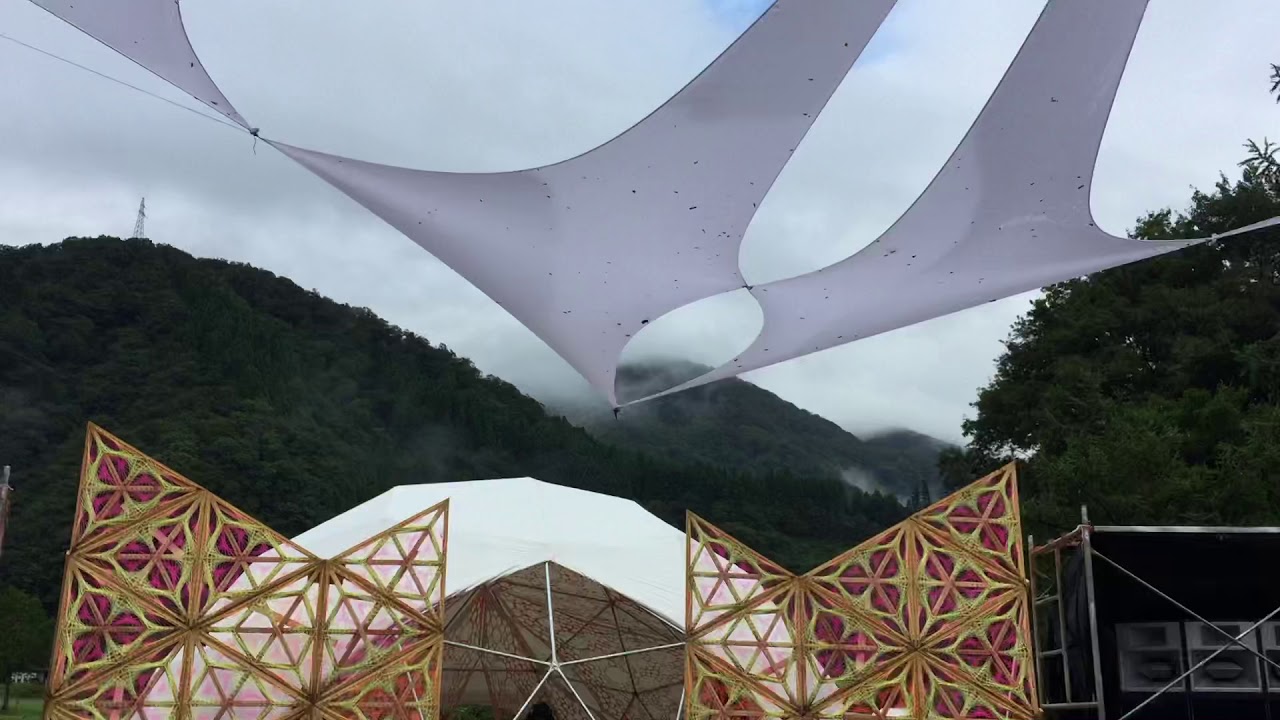 DJ YUYA @ Spiritual Tribe Open Air 2018 in Fukui
