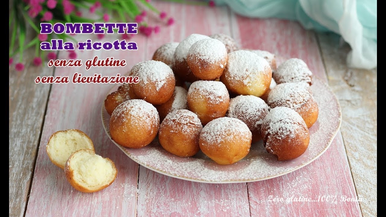 Bombette morbide alla ricotta, senza glutine e senza lievitazione