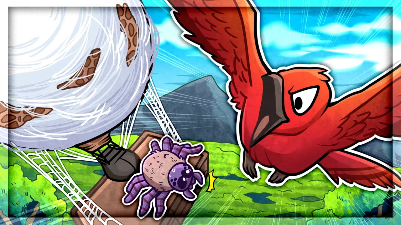 I Became A Totally Accurate Spider And BUILT An AIRSHIP in Webbed