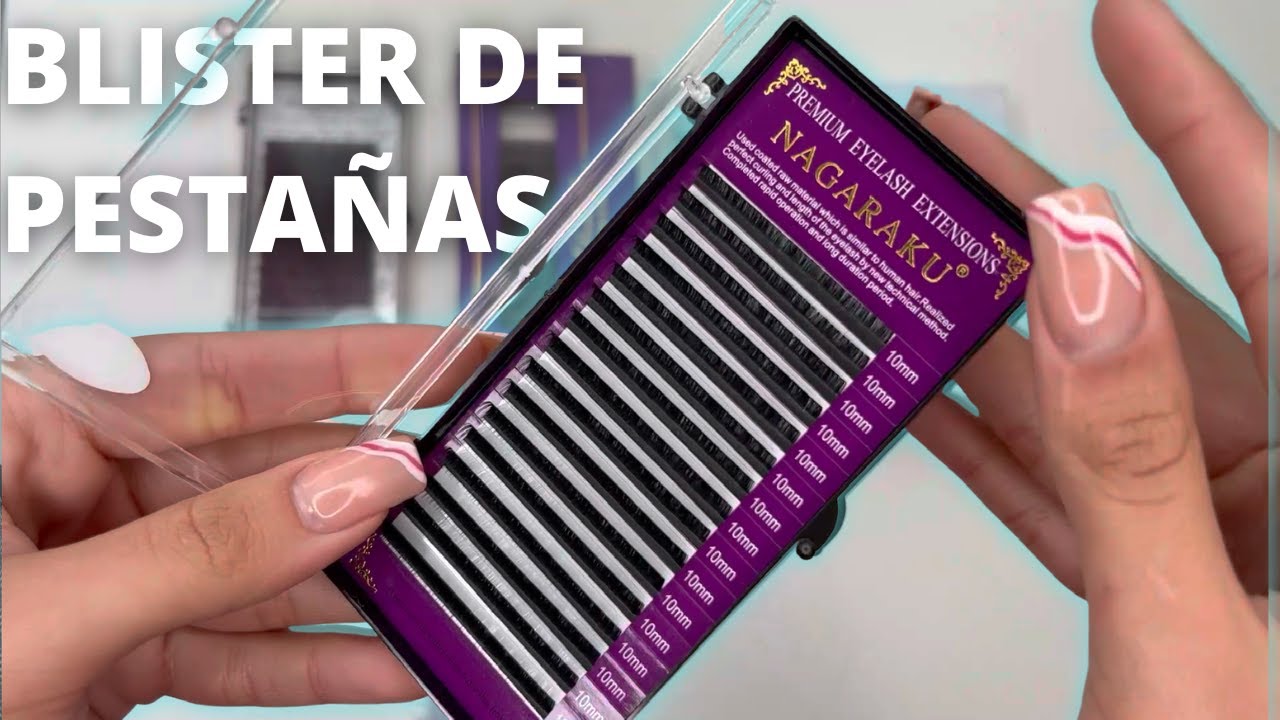 Blister Extensiones de Pestañas ¿CUAL ES MEJOR? Comparando Nagaraku, Natuhana, London Lash, Decemars