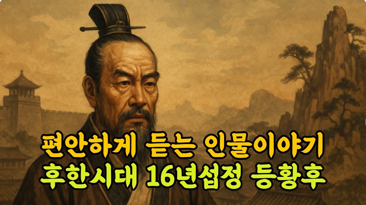 편안하게 듣는 인물이야기 후한시대 16년섭정 등태후