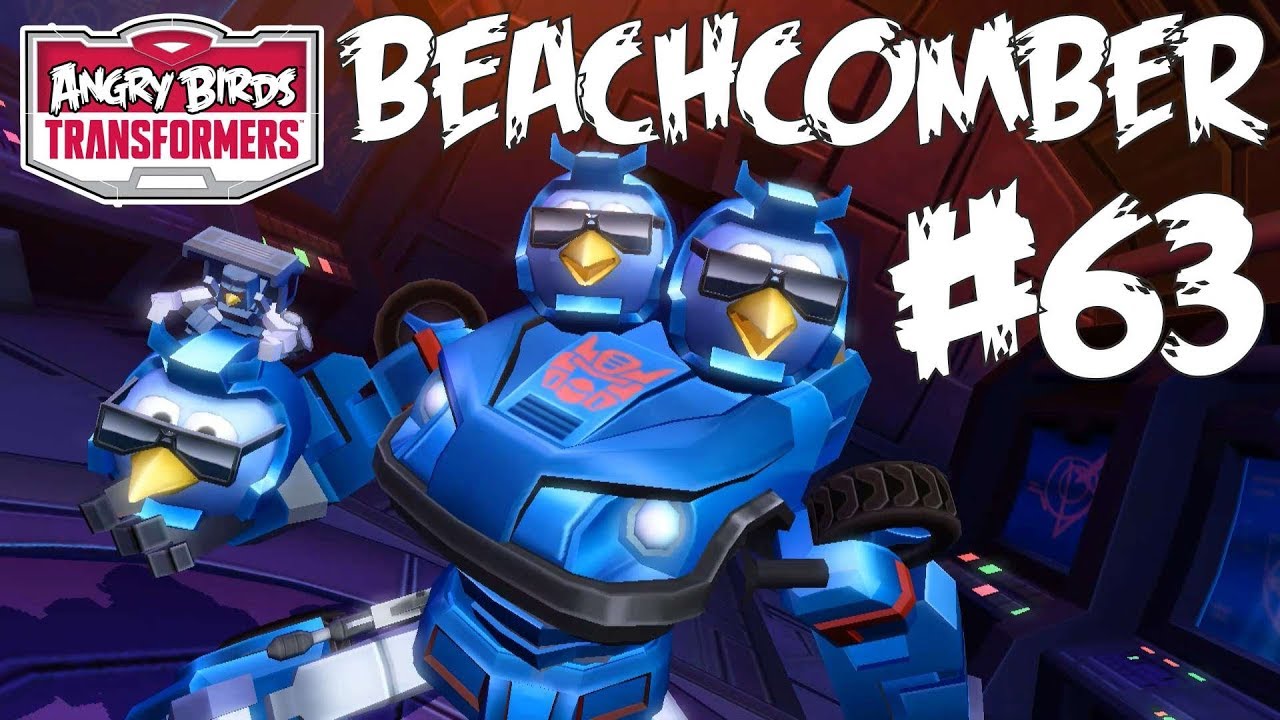 #63 BeachComber Angry Birds Transformers