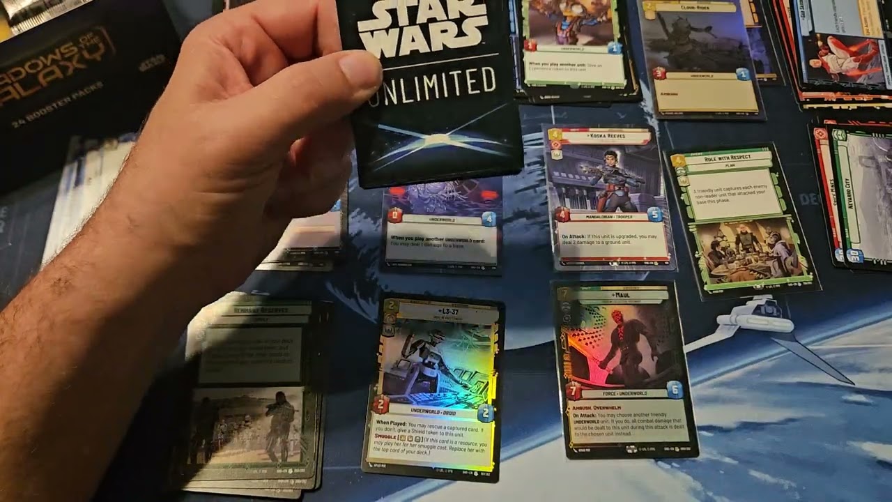 Star Wars Unlimited - SotG - Case 5 Box 3 - I think it was just the first box that was bad