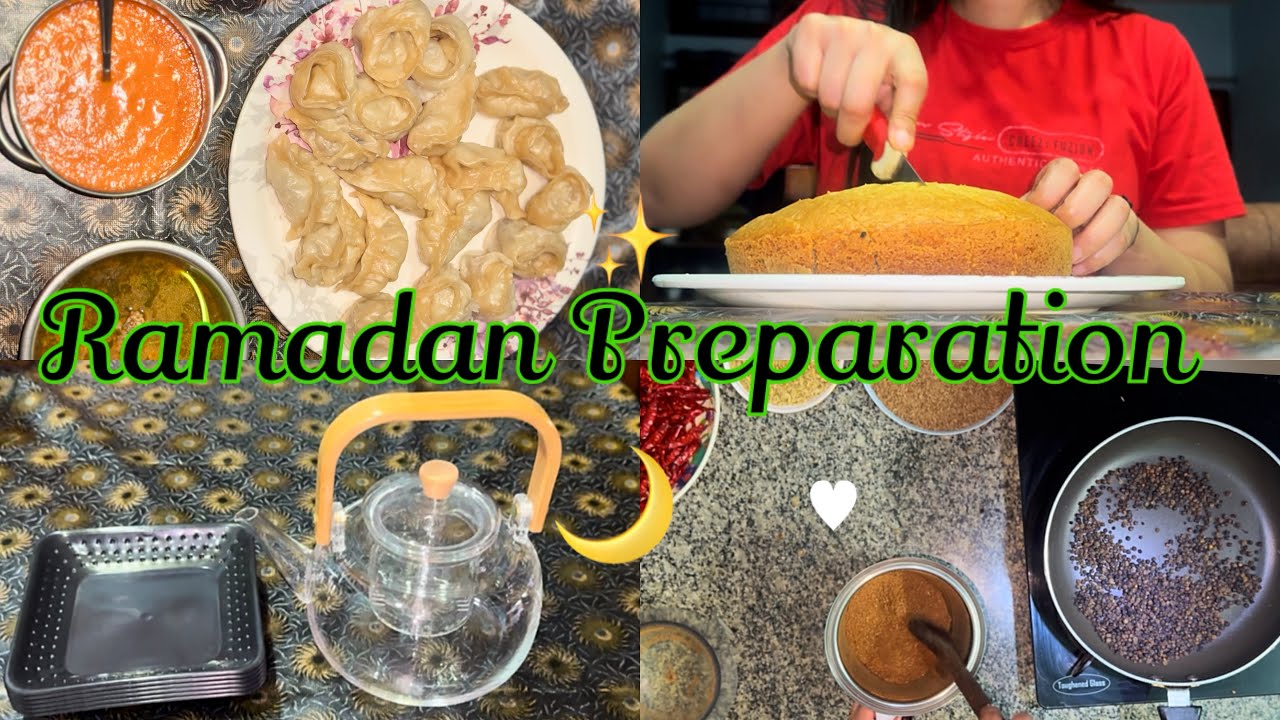 PREPPING for RAMADAN&mdash;snacks, spices, groceries, and new kitchen essentials ready! ✨🕌