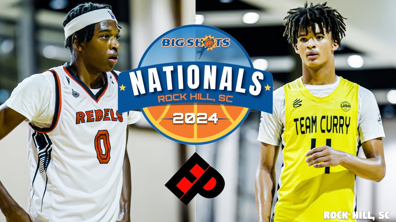 Team Curry Williams Vs Carolina Rebels 2028: Brelyn Moses Vs RJ Davis At Big Shots Nationals 2024
