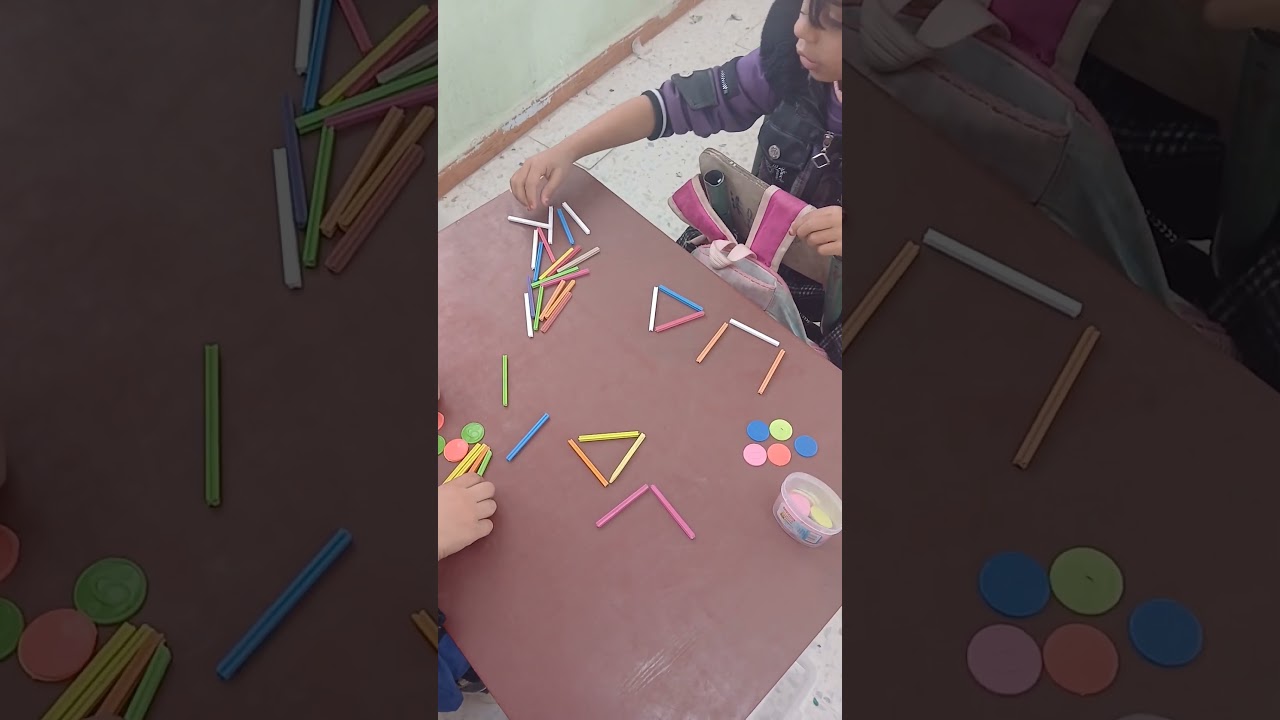 الأشكال مع براعم التحضيري