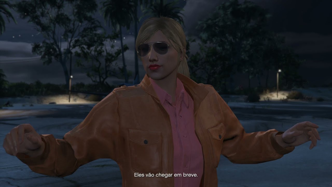 Grand Theft Auto V passeando de motoca voadora em cayo perico