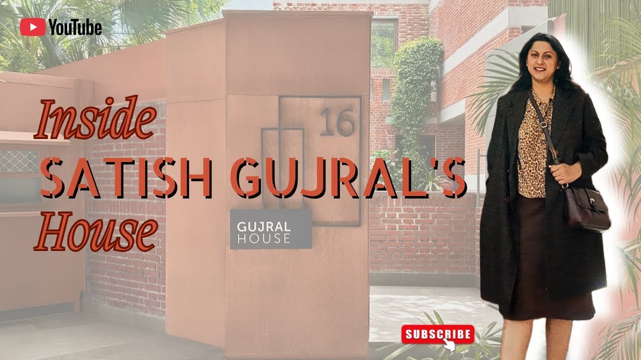 Inside Satish Gujral’s House | Where Art Meets Architecture