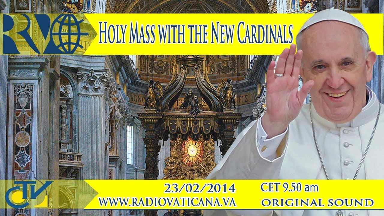 Holy Mass with the New Cardinals