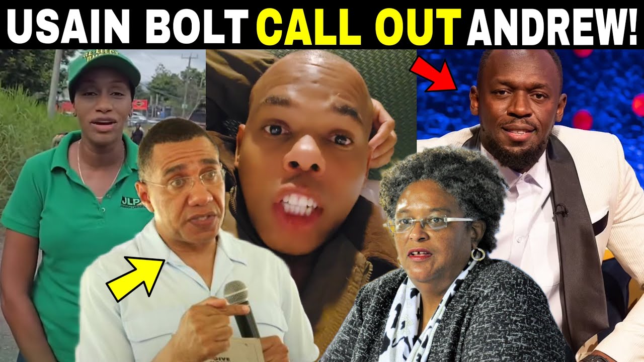 OMG! Barbados Prime Minister DISS Andrew Holness! Usain Next Prime Minister? Rhoda Crawford Get RUSH