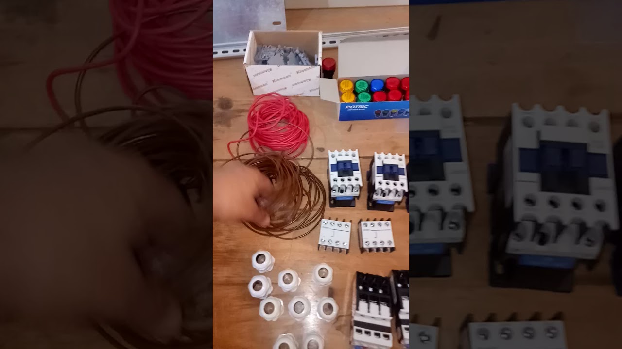تركيب خزانة كهربائية لغرفة تبريد الجزء 1 montage armoire électrique du chambre froide