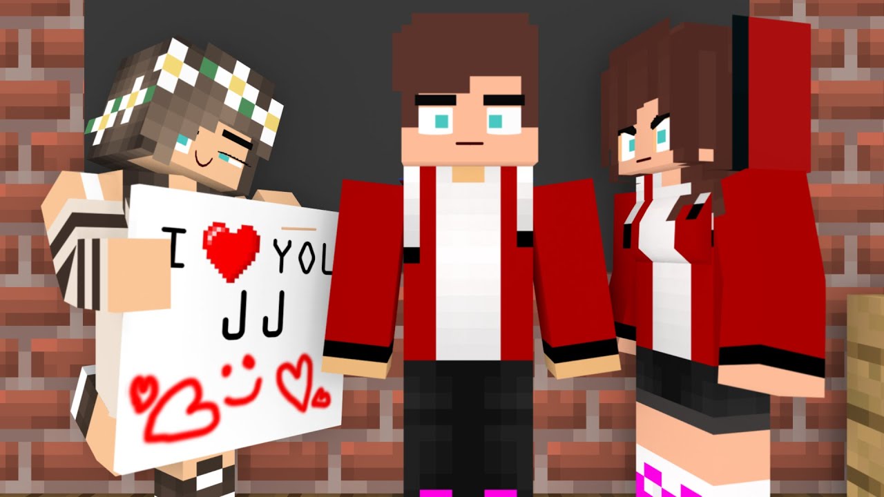 MAIZEN : JJ sister  becomes a Teacher with cute girl ? - Minecraft Animation JJ & Mikey