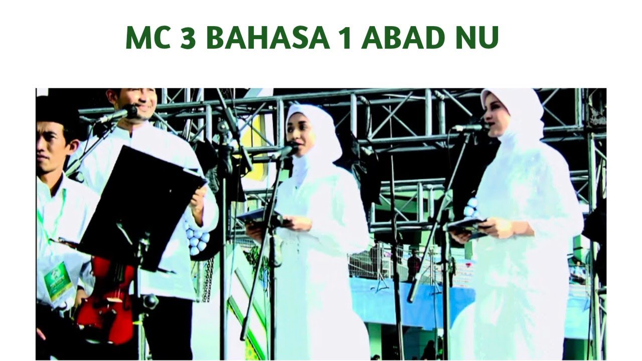 mc 3 bahasa 1 abad NU