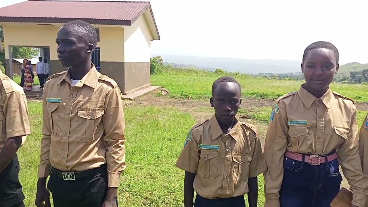 Installation du scoutisme dans la paroisse Mitego sous paroisse RUBINGO du diocèse Anglicane Boga 