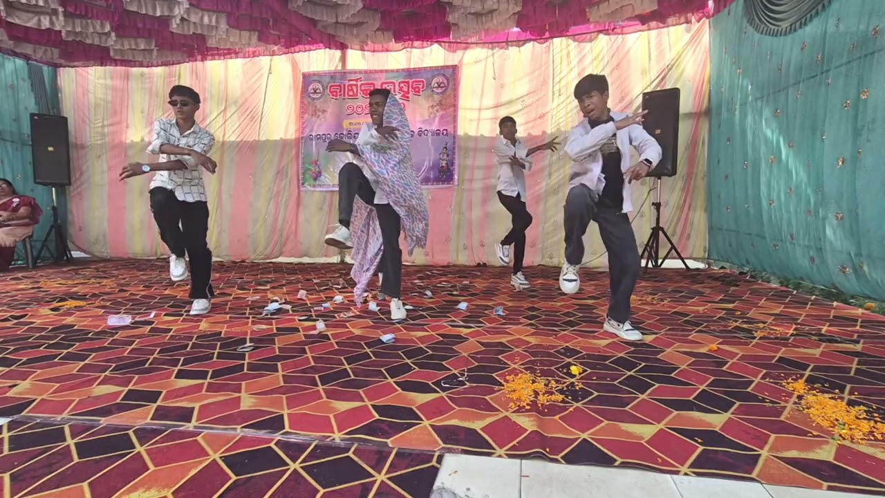 Talented Boys Group ll RCGHS ll Sourav & Group ll#dance #school #annualfunction 