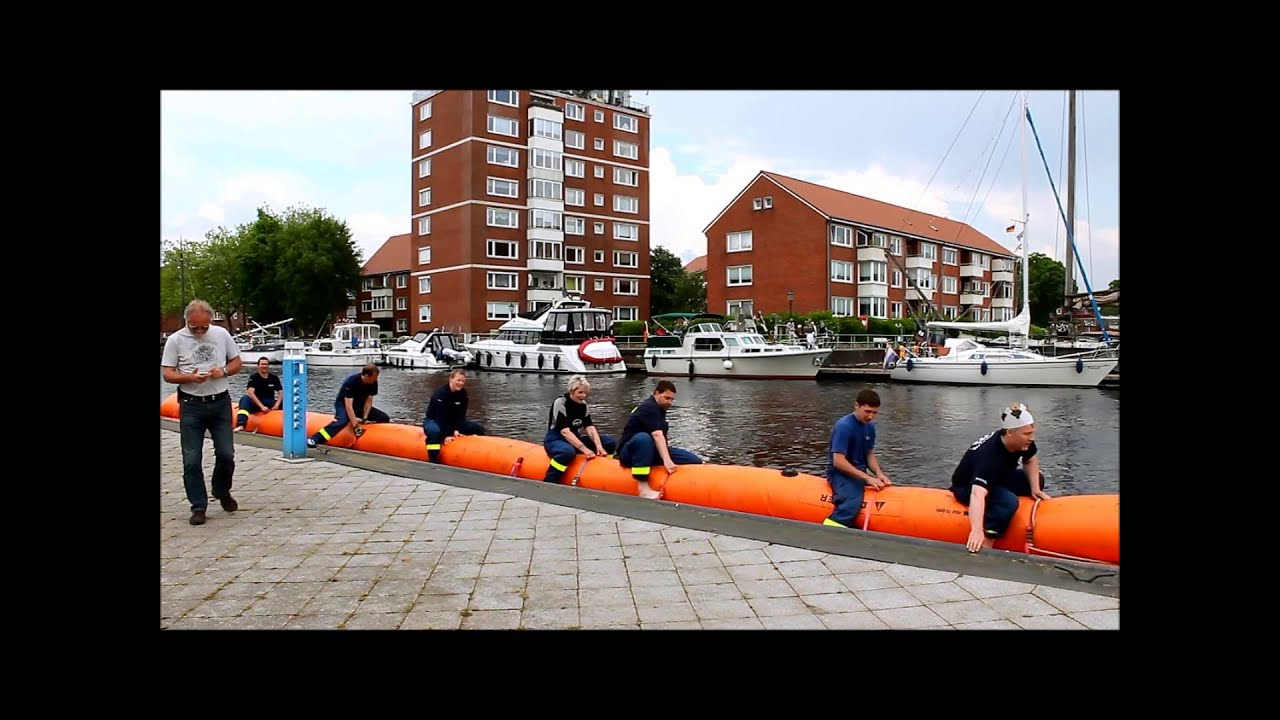 THW OV Emden Cold Water Challenge 2014 Bananaboot