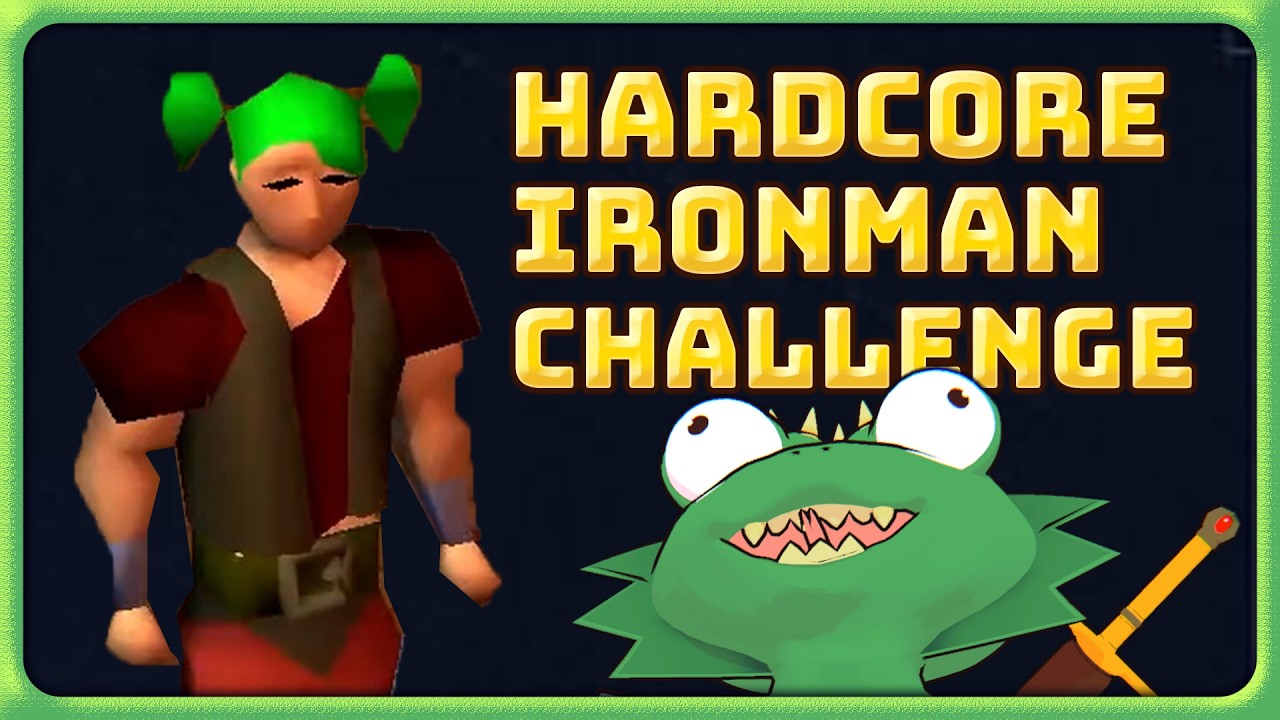 🔴LIVE [ Old School Runescape OSRS ] The Blind HARDCORE IRONMAN Journey Begins Again