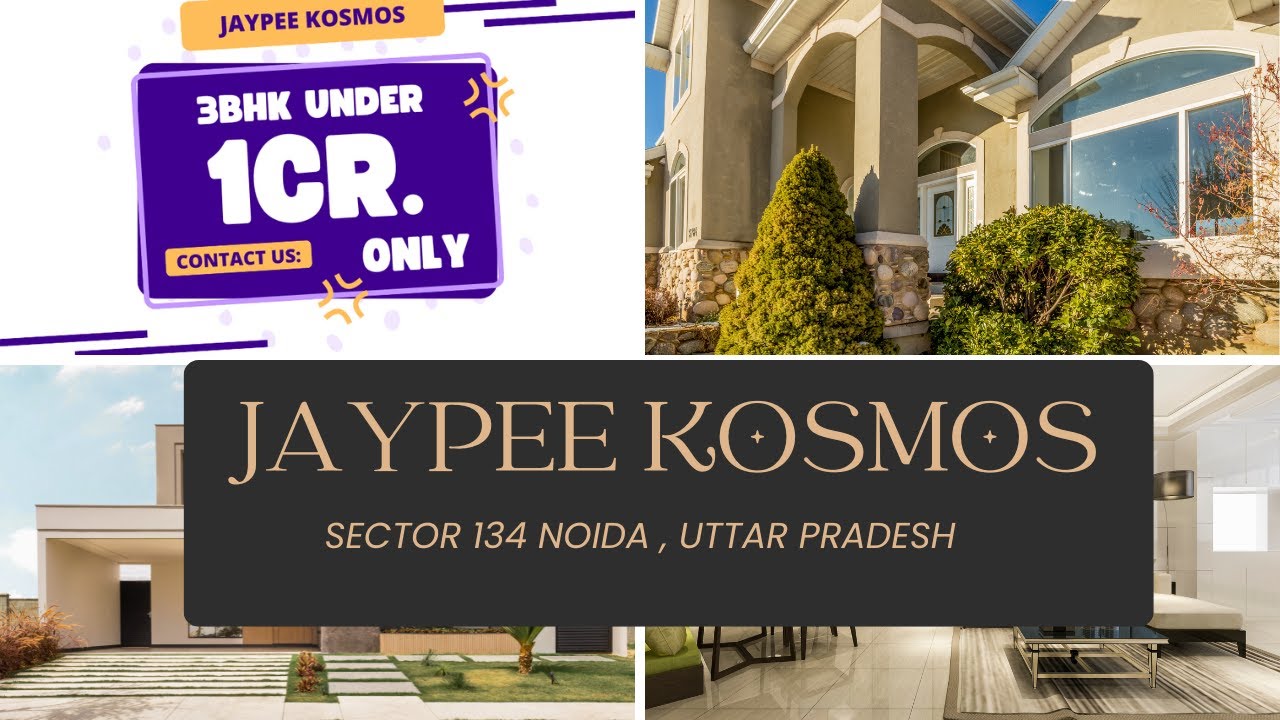 Jaypee Kosmos Society ||Sector 134 Noida: Review & Overview🔥🚀 (2024) #noida #investment #property