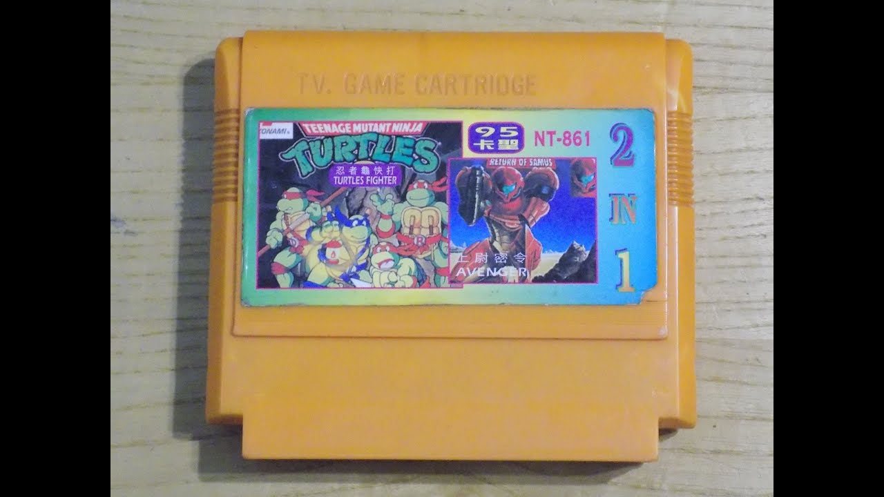 Teenage Mutant Ninja Turtles: 4 (Like original game) [Famicom pirate multicart]
