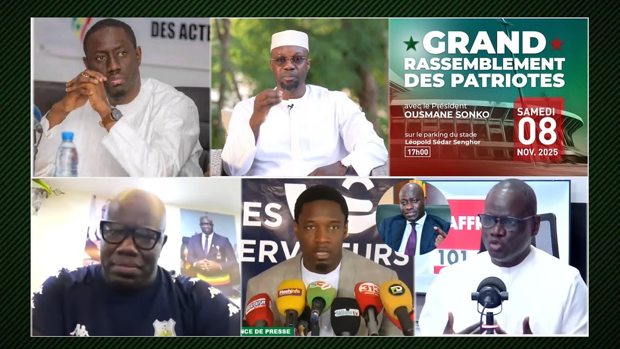 SONKO YEUNGEUL NEU GAME BI...TERA MEETING LE 08 NOVEMBRE...AHMED AIDARA R&Eacute;V&Eacute;LE...PMN ENCORE CONVOQU&Eacute;