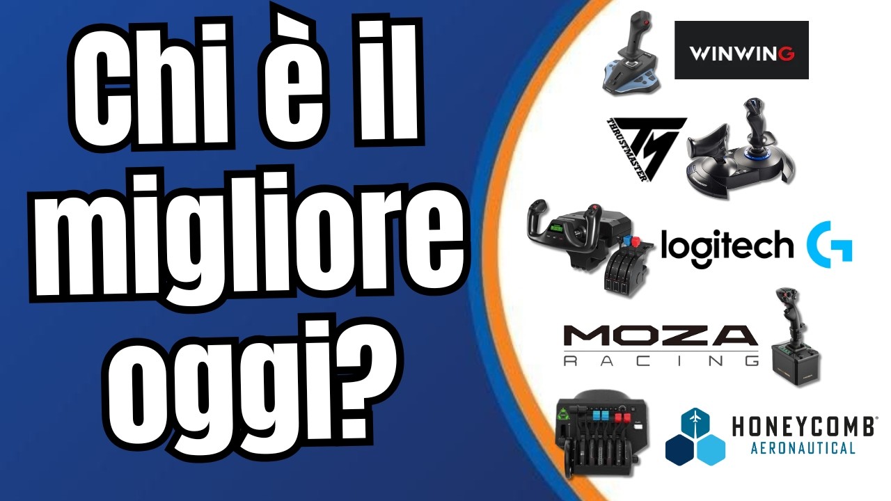 Scopri le Migliori Periferiche per Microsoft Flight Simulator e XPlane12