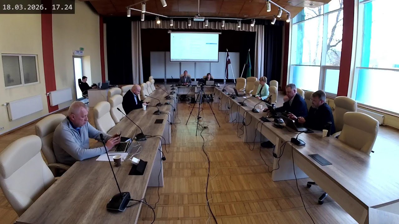 Talsu novada pašvaldības Finanšu komitejas sēde 18.03.2026. plkst. 9.00