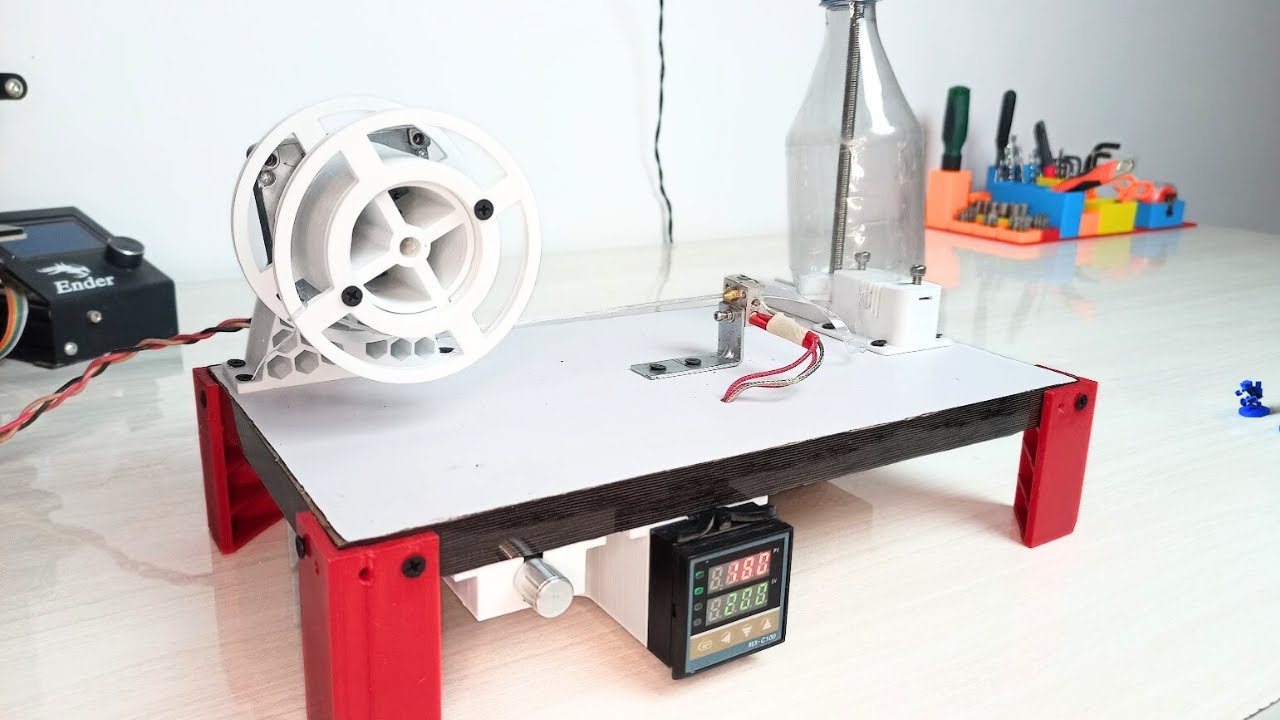 Create Your own Free 3D Printing Filament from Plastic Bottles Using This Incredible PET Machine!