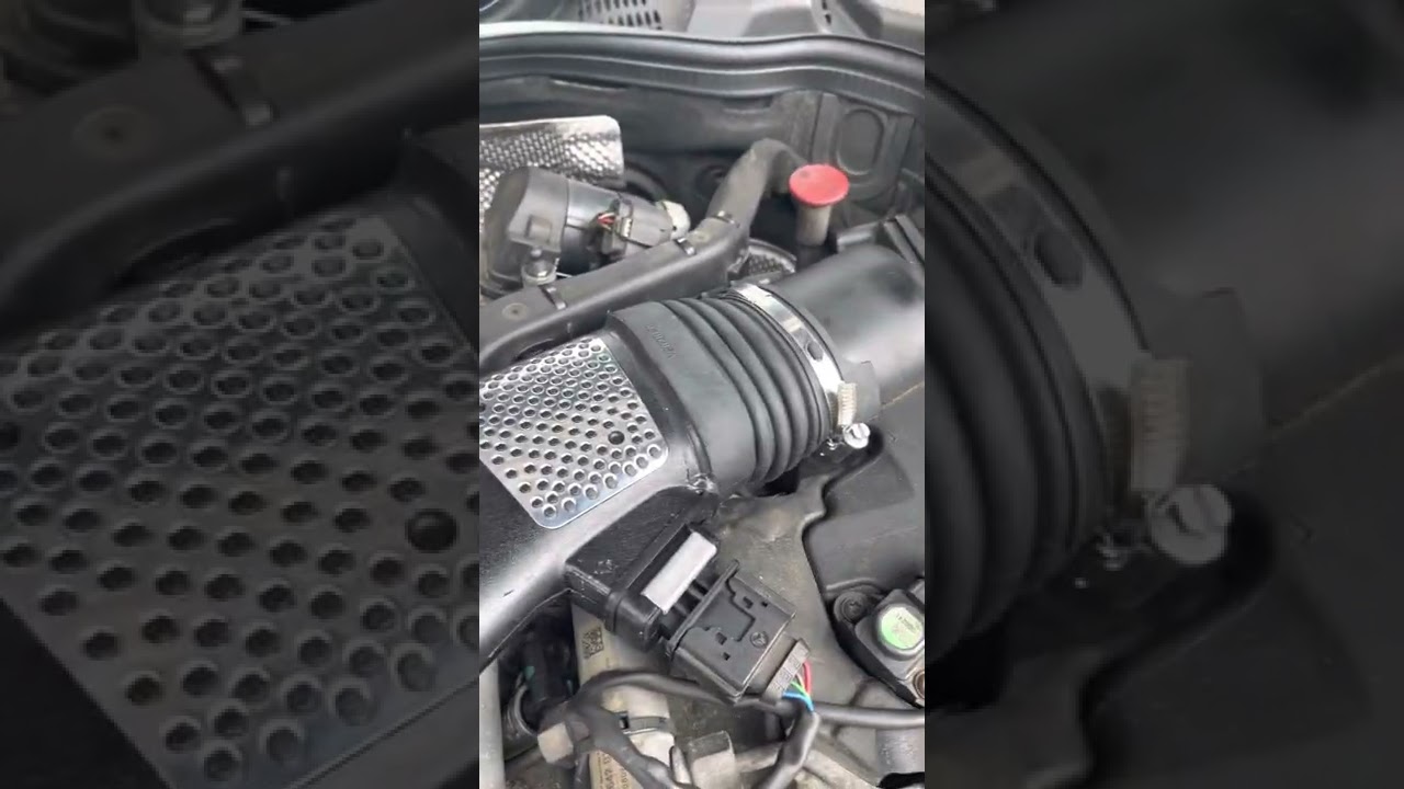Replace 2008 Mercedes C219 CLS 320 CDI mass air flow sensor