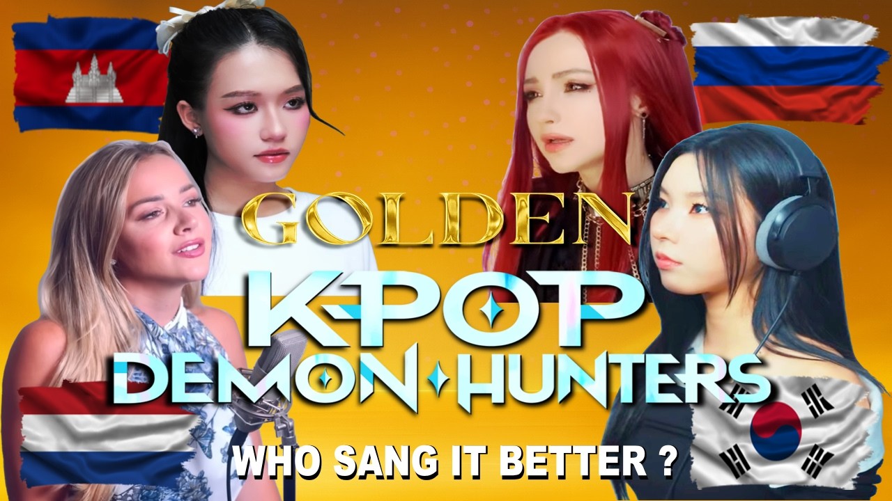 HUNTR/X – “Golden” | Multi Covers (8 Countries)