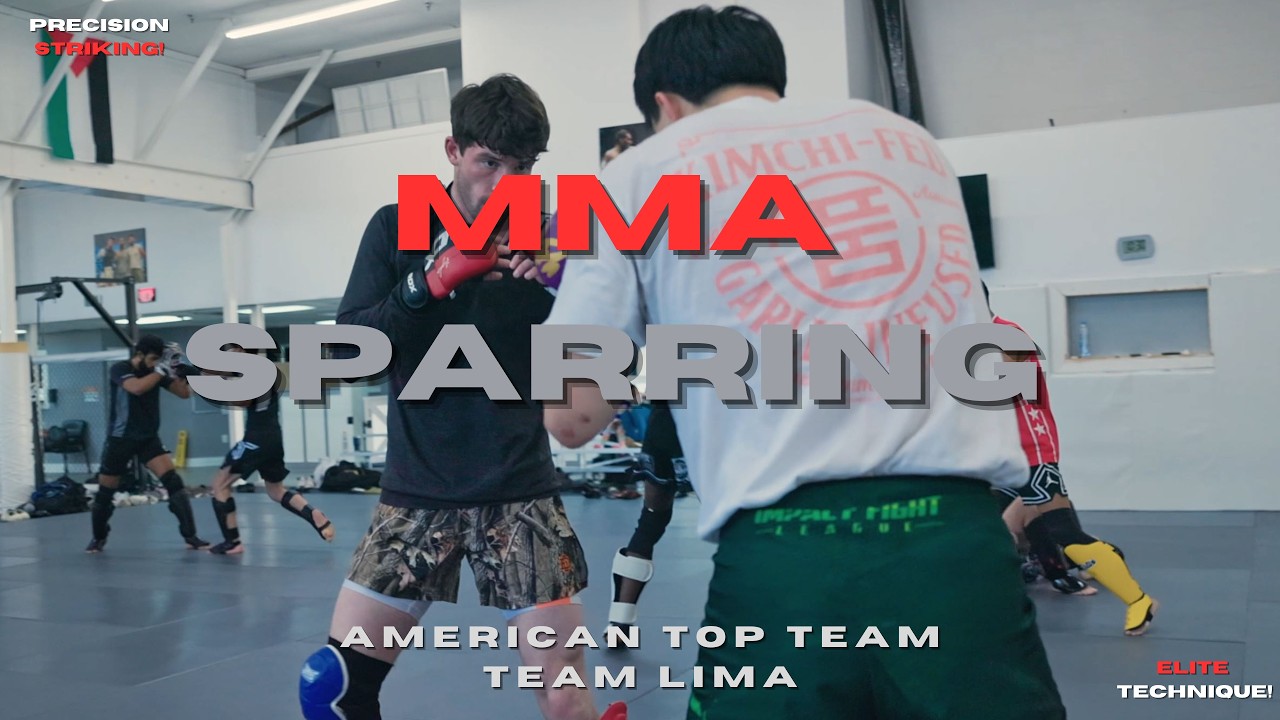 AMERICAN TOP TEAM TECHNICAL MMA SPARRING #boxing #muaythai #mma #kickboxing #bjj #sparring