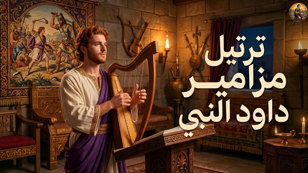 ترتيل ملحن لمزامير داود النبي : جرعة مكثفة من السلام 🎵 | من أقوى مزامير داود النبي #أوتار_داود