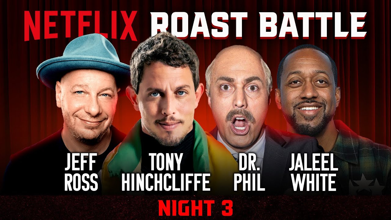 RBL Netflix Tourney #3| Tony Hinchcliffe + Dr. Phil + Jeff Ross + Jaleel White + Pat Barker