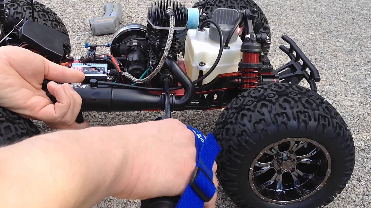 Losi LST XXL 2 1/8 GAS Monster Truck Break In