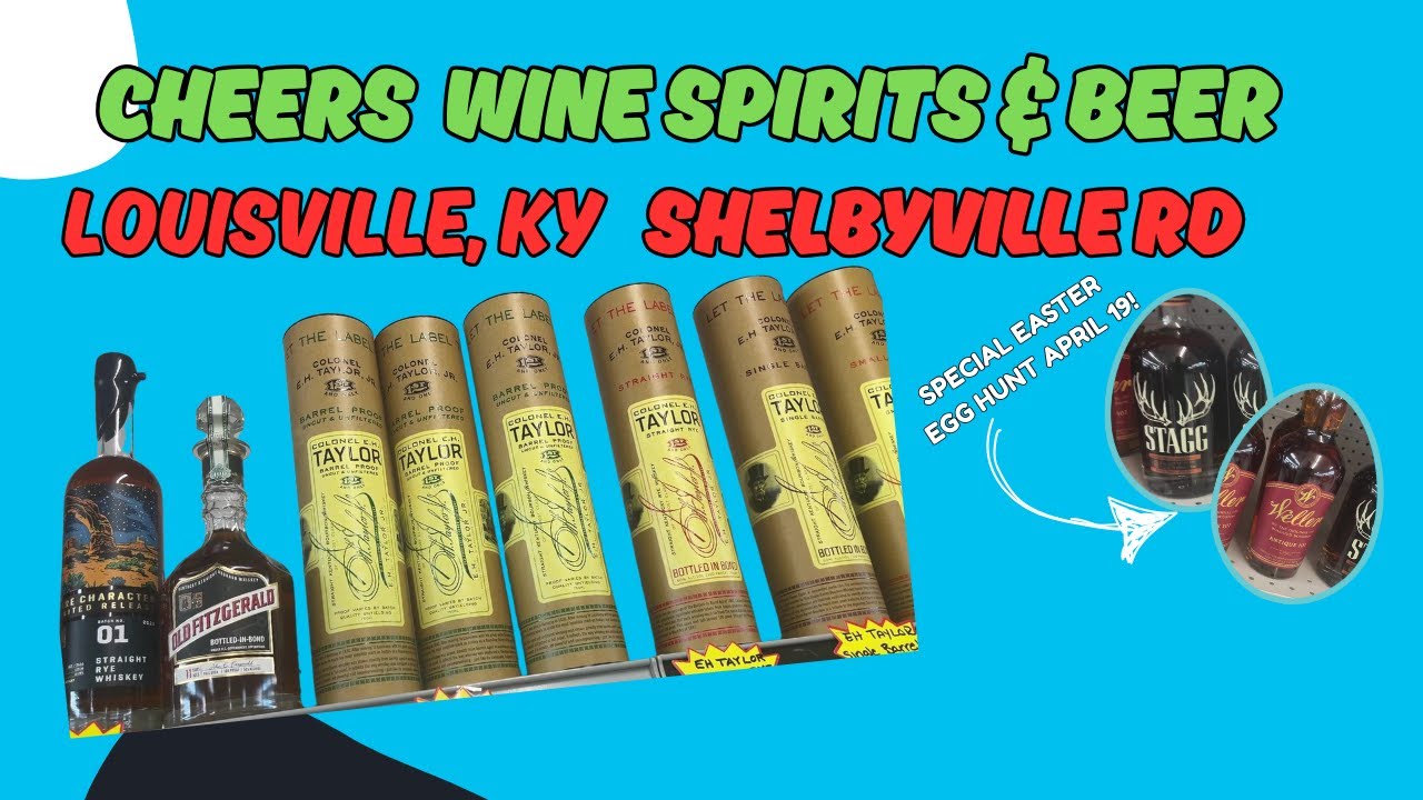 Bourbon Hunting Louisville - Cheers Wine and Spirits- SPECIAL EASTER EGG BOTTLES!