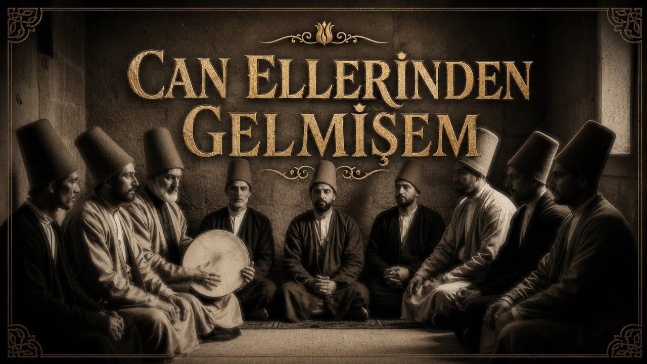 Can Ellerinden Gelmişem - Psychedelic Anatolian Sufi With Dhikr Cover 