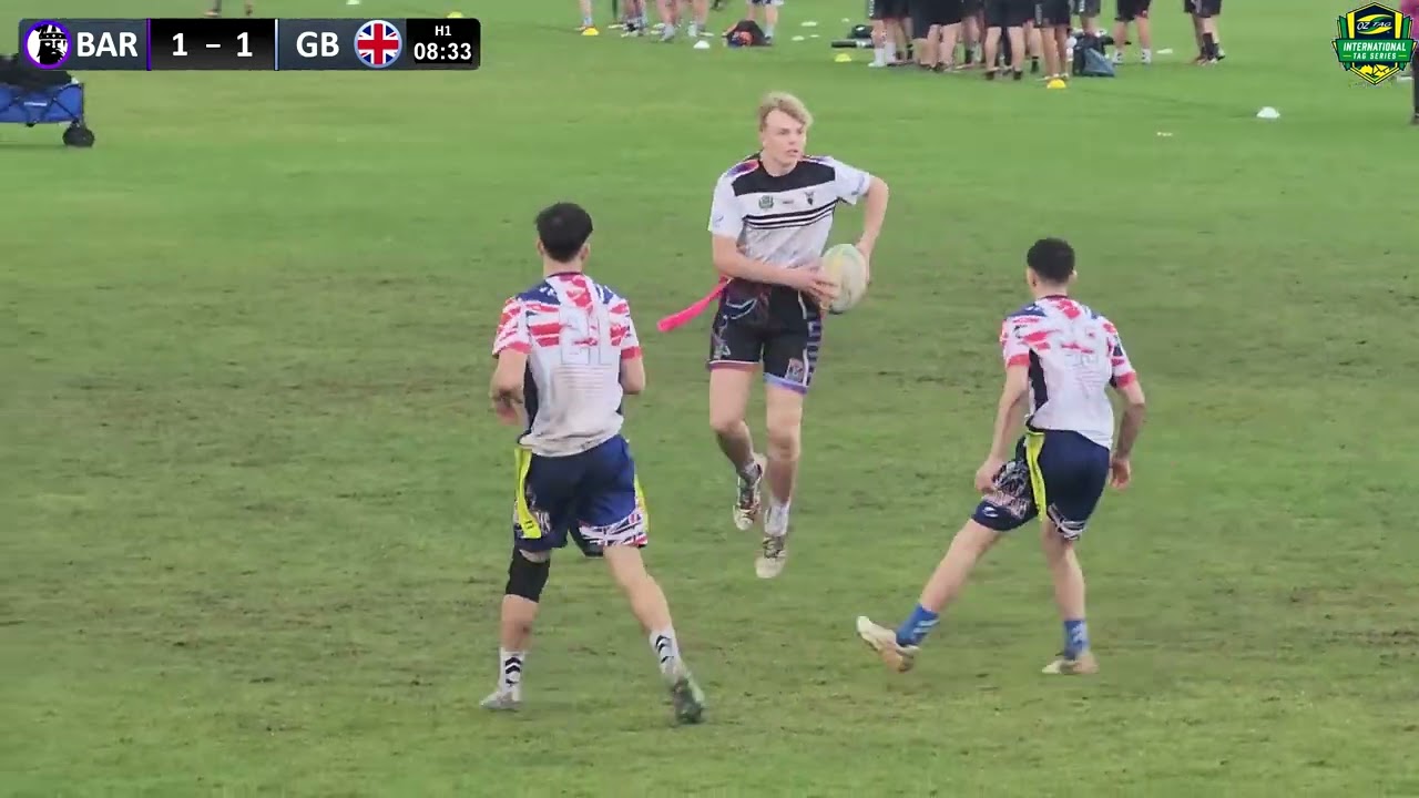 International Tag Series - 18 Boys Round 7 - Barbarians vs Great Britain