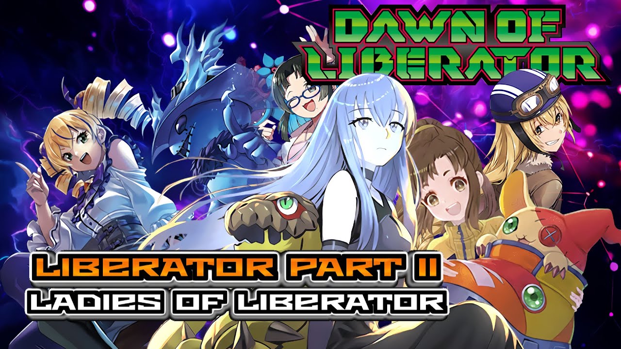 Digimon TCG | Обзор набора EX11 - Liberator, часть II: Ladies of Liberator