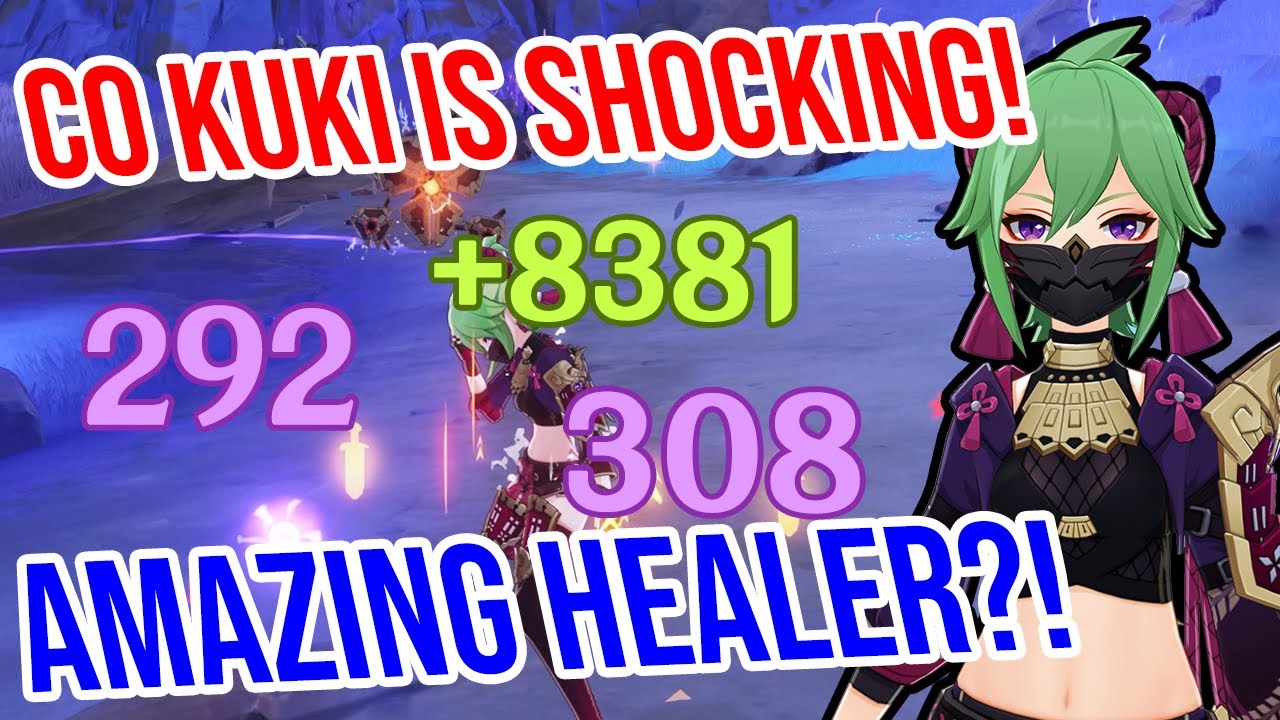 C0 Куки Синобу просто ШОК! 4★ Демонстрация оружия! Genshin Impact