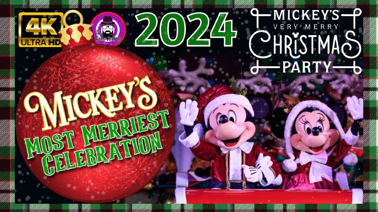 MICKEYS MOST MERRIEST CELEBRATION 2024 | STAGE SHOW | MVMCP #disneychristmas #mvmcp #magickingdom