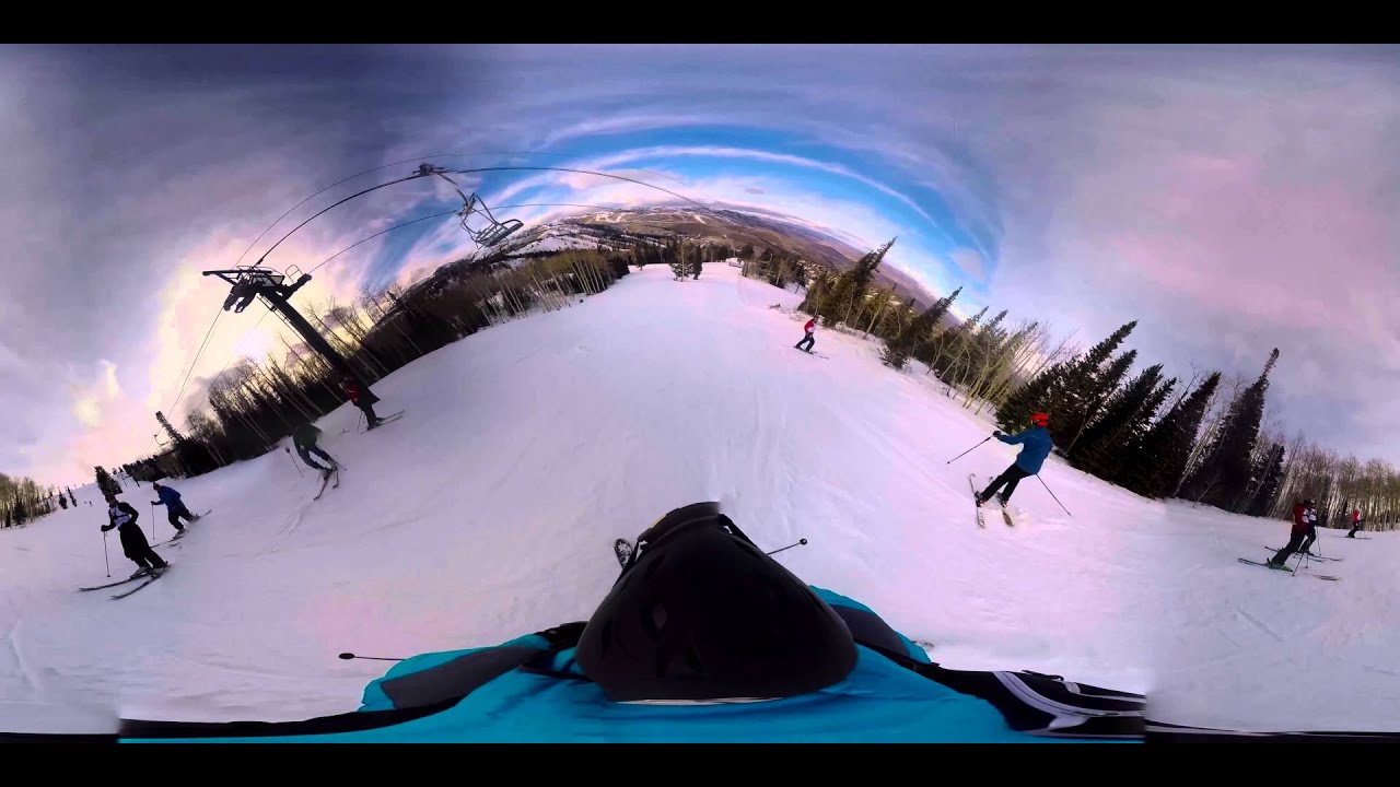 #360Youtube Magnetic Ski Run #4