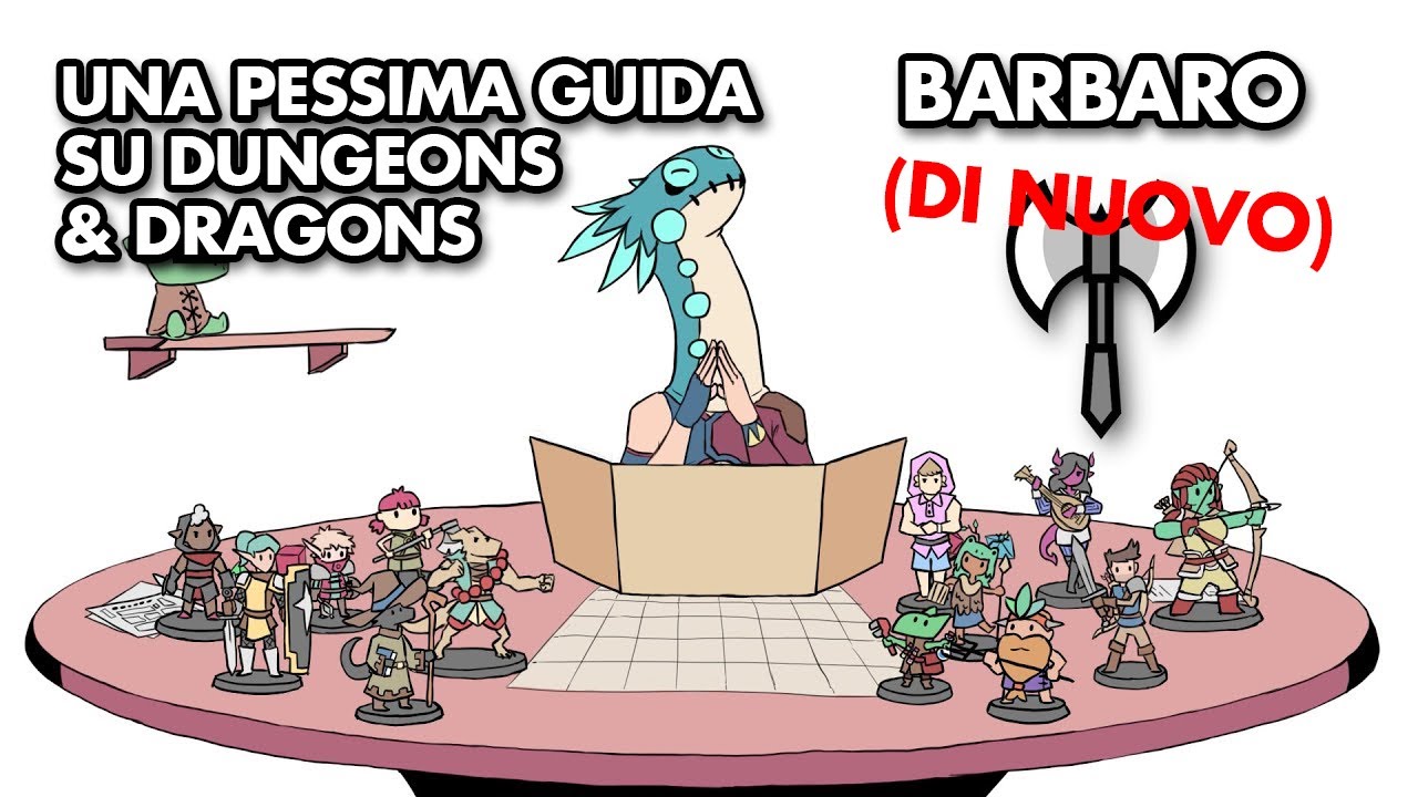 Una Pessima Guida Su D&D [5a Edizione] - BARBARO (DI NUOVO) - JoCat ITA