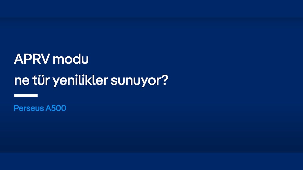 APRV modu ne tür yenilikler sunuyor? | Dräger Türkiye