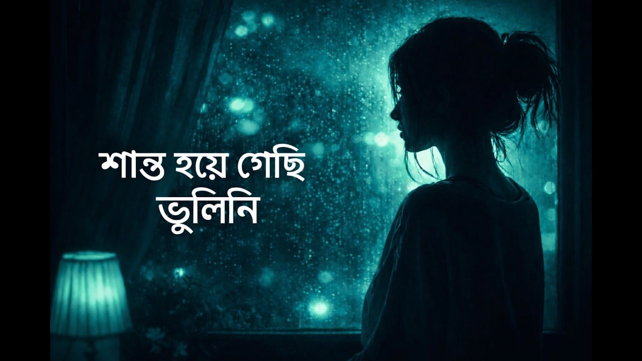 শান্ত হয়ে গেছি, ভুলিনি | Shanto Hoye Gechi, Vulini | Calm Bengali Emotional Song