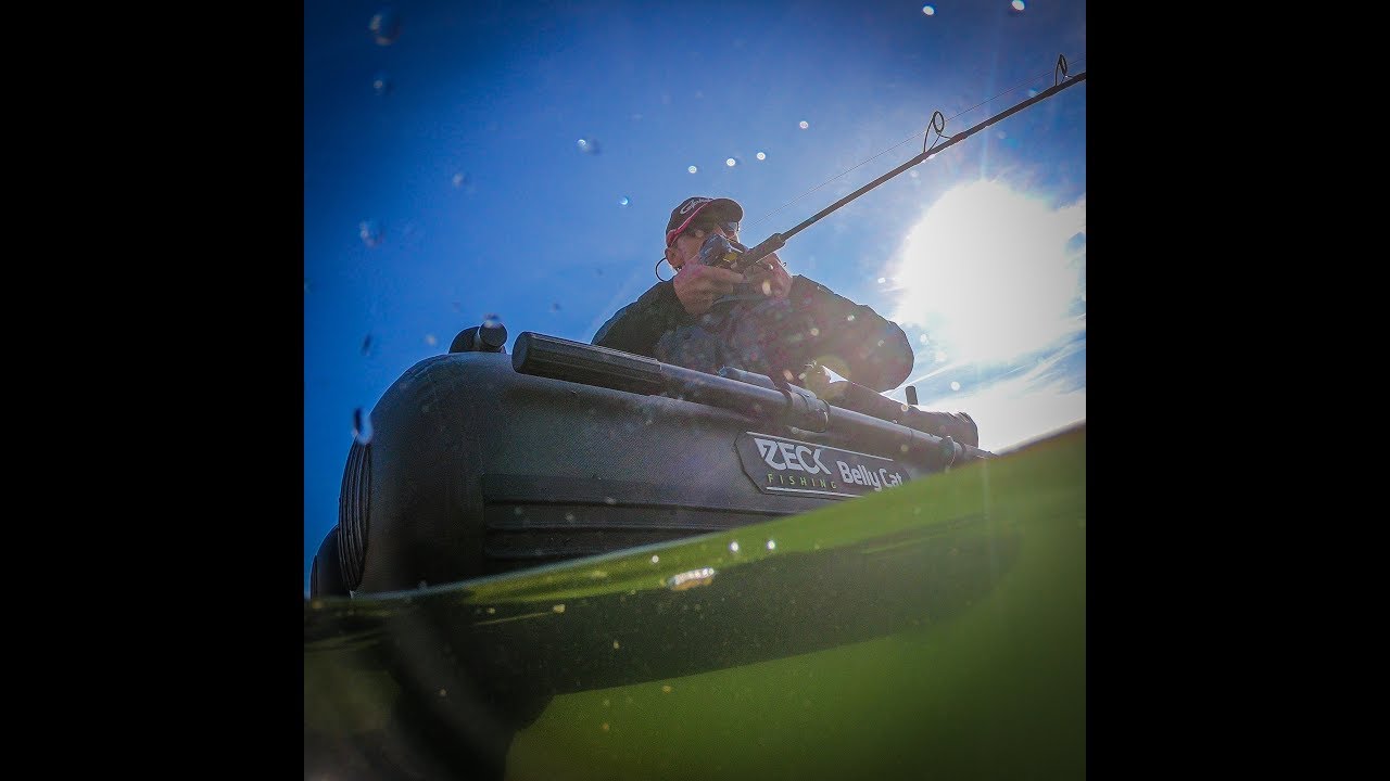 Bellyboat met Fluistermotor