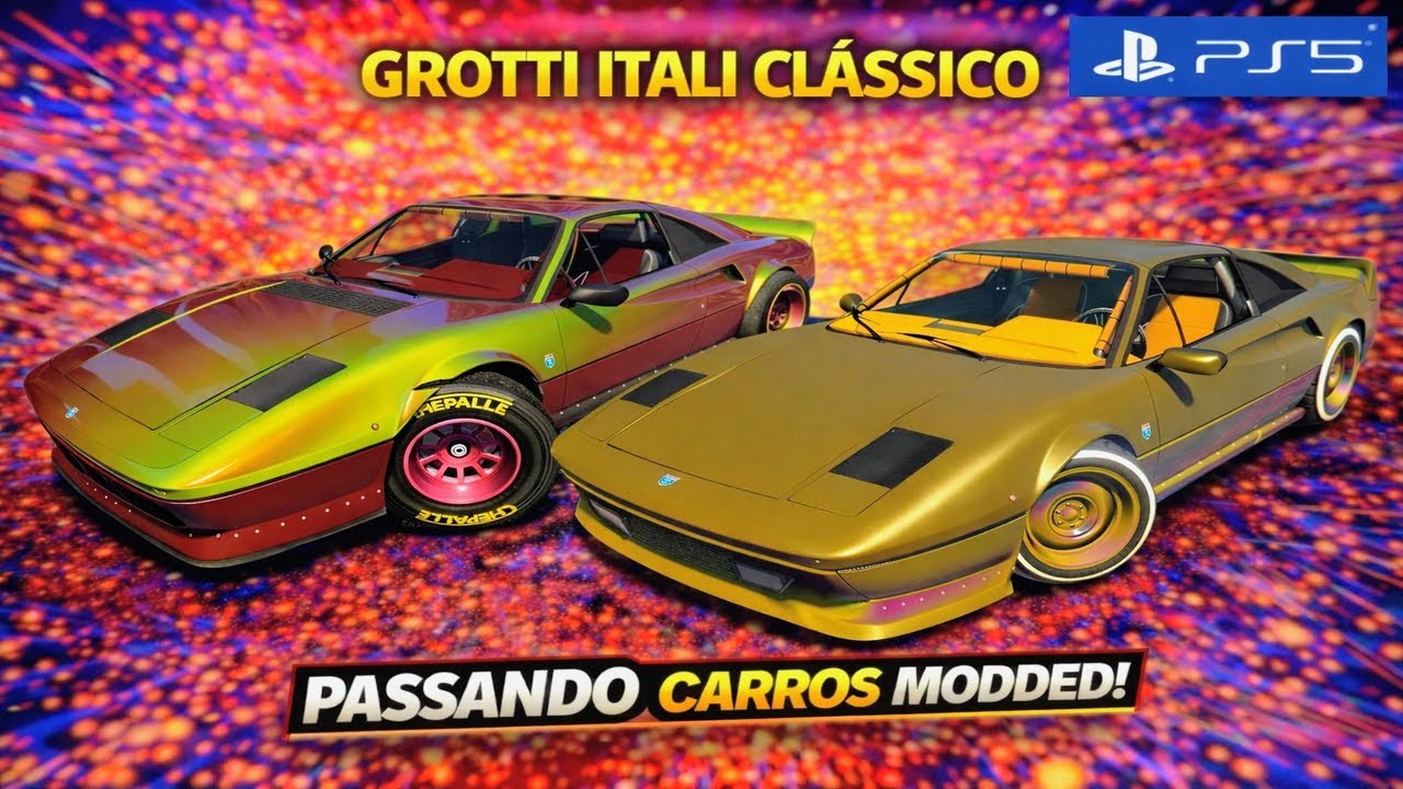 💥LIVE💥PASSANDO GROTTI ITALI CLÁSSICO🔥NOVA DLC FULL MODDED🔥PS5🔥GTA ONLINE