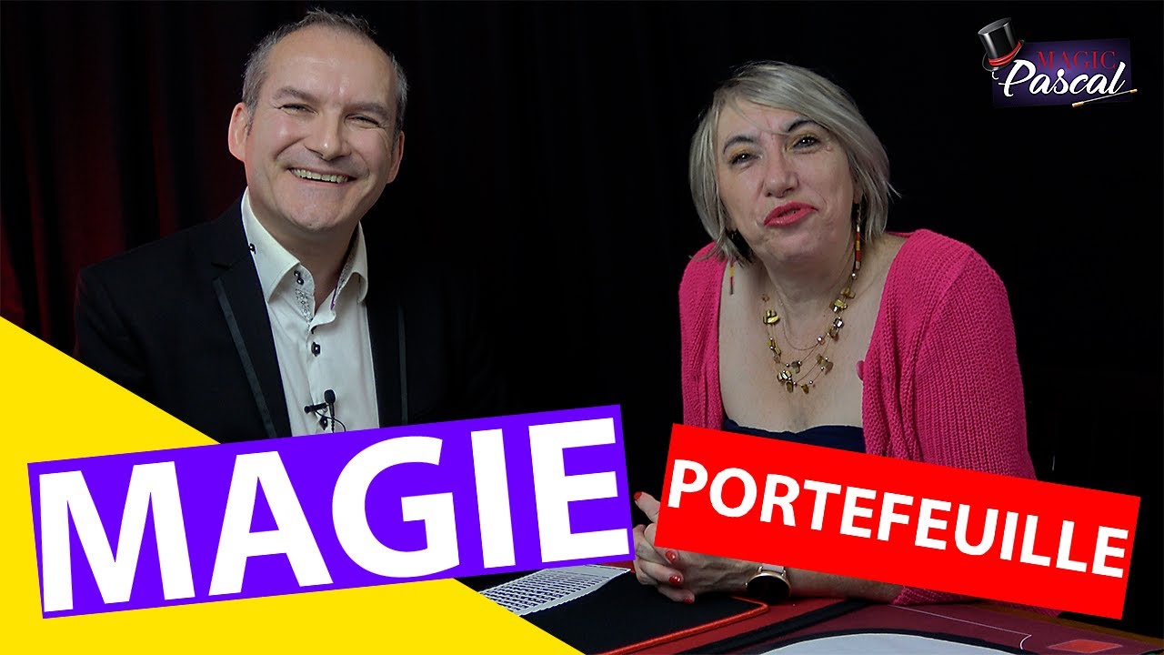 TOUR DE MAGIE LA CARTE AU PORTEFEUILLE  👉  Magic Wallet  👉 Magic Pascal #tourdemagie #magicwallet