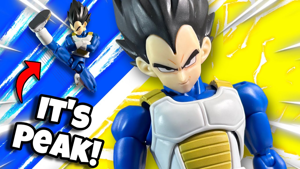 ITS THE BEST VEGETA FIGURE EVER!!!! (Sh Figuarts Dragonball Daima Adult Vegeta Action Figure Review)