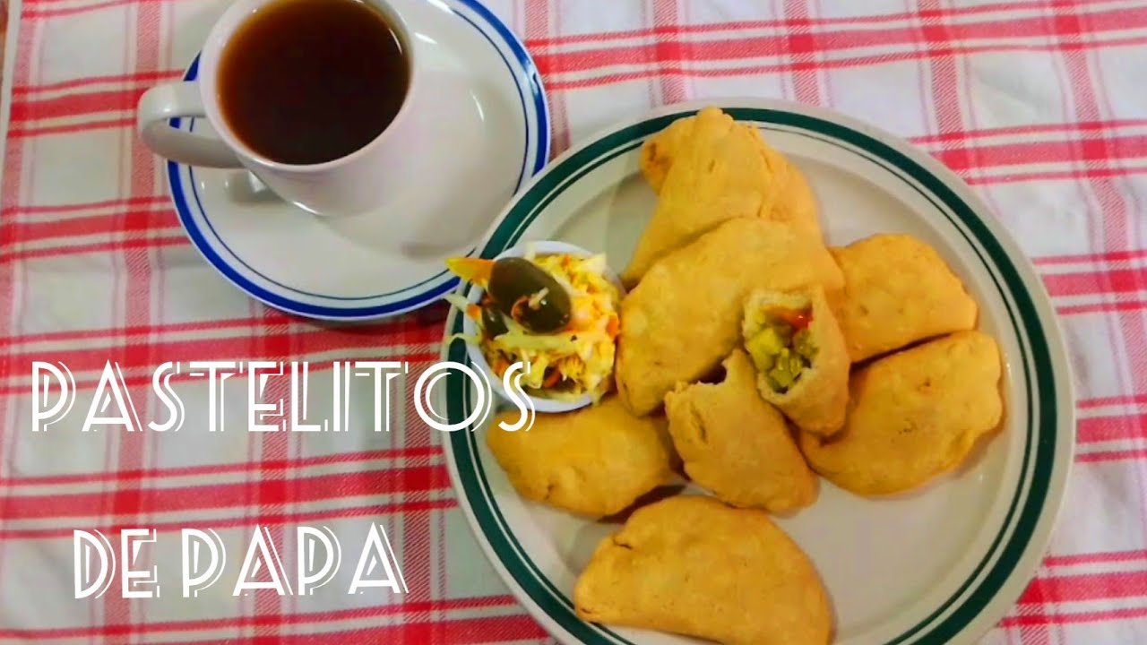 Como preparar pasteles de papas #receta #salvadoreña