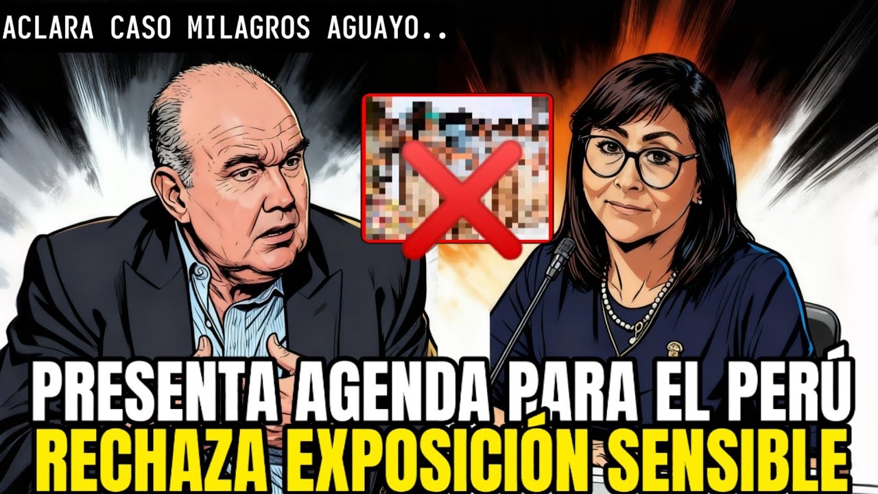 &iexcl;SE PRONUNCI&Oacute;! L&Oacute;PEZ ALIAGA ACLARA POSICI&Oacute;N SOBRE SENSIBLE CASO DE MILAGROS AGUAYO